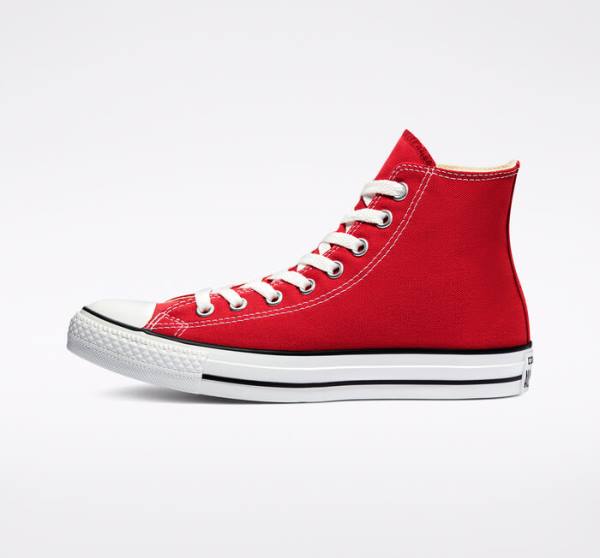 Trampki Wysokie Converse Chuck Taylor All Star Red Czerwone | CV-583EGN