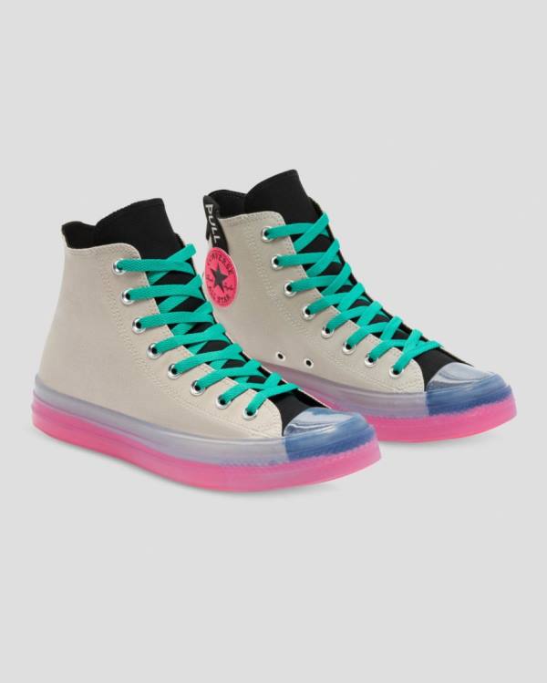 Trampki Wysokie Converse Chuck Taylor All Star CX Pull Tab Beżowe | CV-649AIM