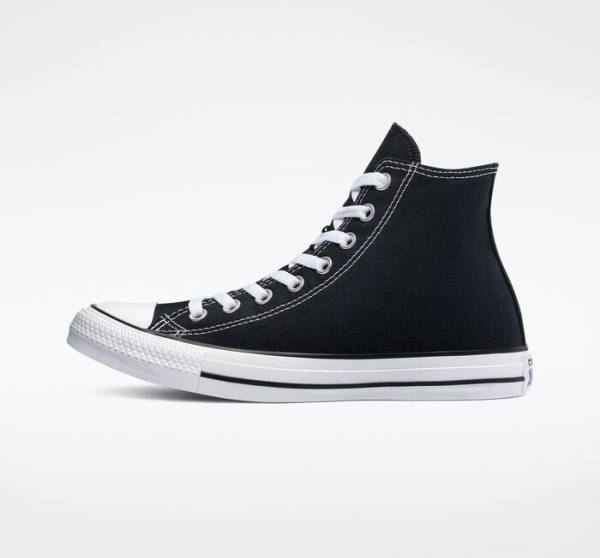 Trampki Wysokie Converse Chuck Taylor All Star Black Czarne | CV-701ZUG