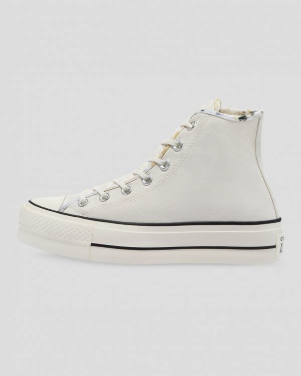 Trampki Wysokie Converse Chuck Taylor All Star Lift Festival Beżowe | CV-754MDE