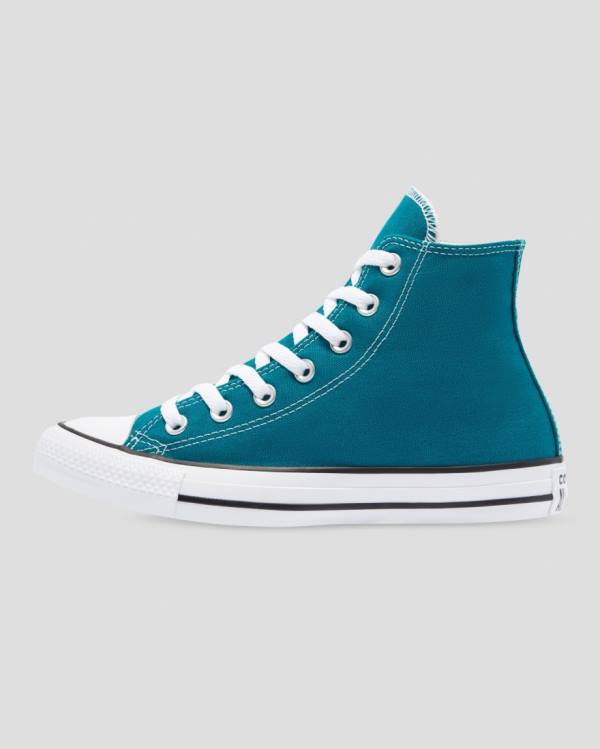 Trampki Wysokie Converse Chuck Taylor All Star Seasonal Niebieskie | CV-763CIY