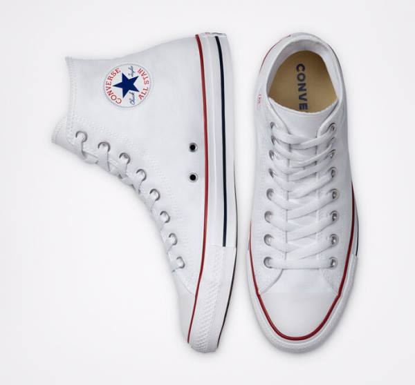 Trampki Wysokie Converse Chuck Taylor All Star White Białe | CV-763UEL