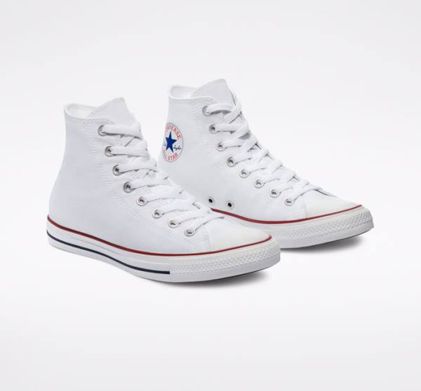 Trampki Wysokie Converse Chuck Taylor All Star White Białe | CV-763UEL