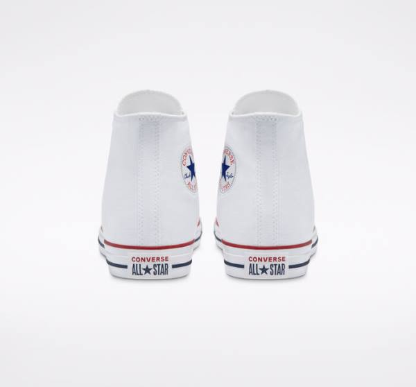 Trampki Wysokie Converse Chuck Taylor All Star White Białe | CV-763UEL