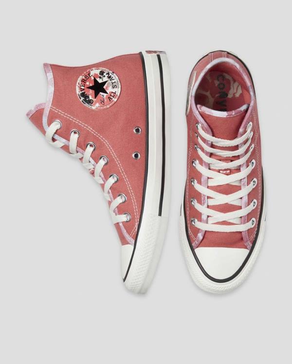 Trampki Wysokie Converse Chuck Taylor All Star Festival Różowe | CV-807PTG