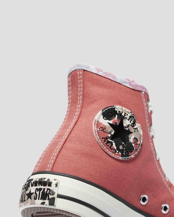 Trampki Wysokie Converse Chuck Taylor All Star Festival Różowe | CV-807PTG