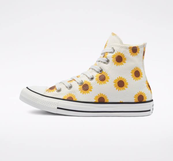 Trampki Wysokie Converse Chuck Taylor All Star Summer Spirit Brązowe | CV-960WHL