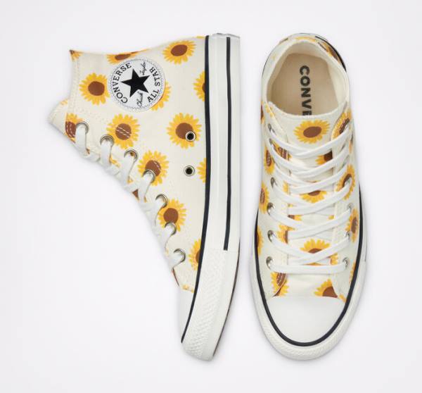 Trampki Wysokie Converse Chuck Taylor All Star Summer Spirit Brązowe | CV-960WHL