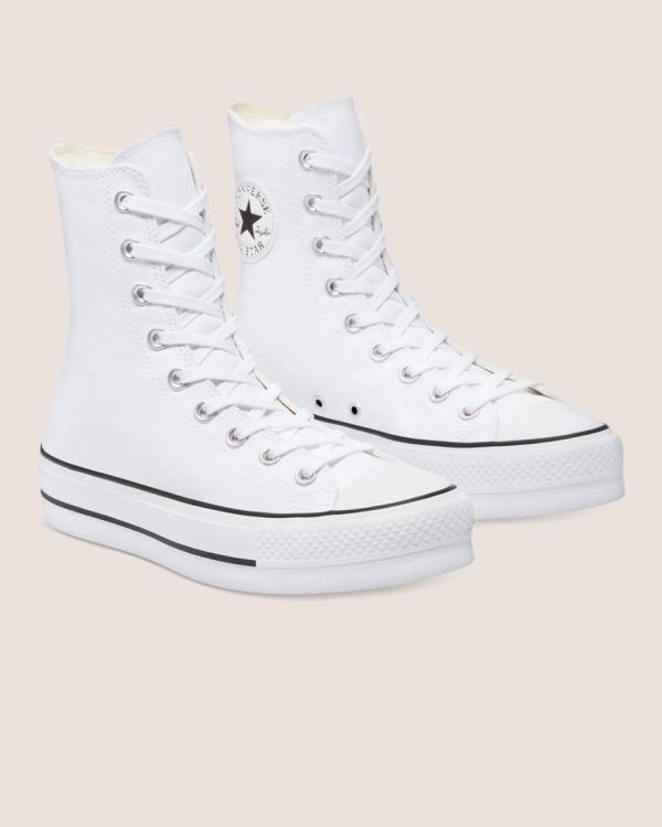 Trampki Wysokie Converse Chuck Taylor All Star Lift X- Białe | CV-978RDT