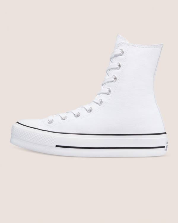 Trampki Wysokie Converse Chuck Taylor All Star Lift X- Białe | CV-978RDT