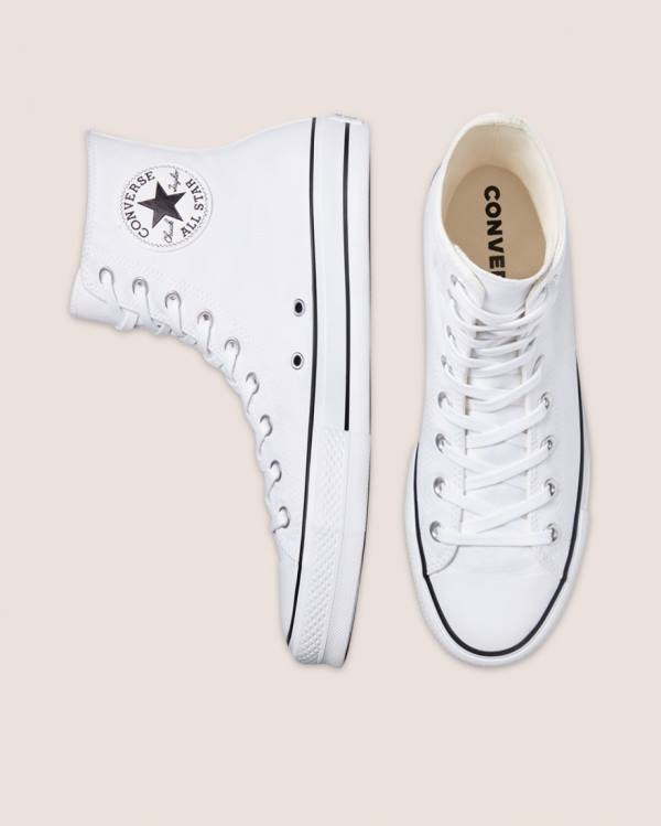 Trampki Wysokie Converse Chuck Taylor All Star Lift X- Białe | CV-978RDT