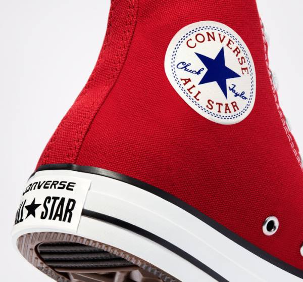 Trampki Wysokie Converse Chuck Taylor All Star Klasyczne Czerwone | CV-980VJA