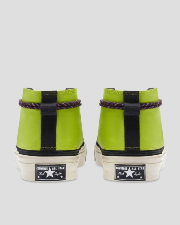 Trampki Wysokie Converse Deck Star Zip Zielone | CV-216ZSU