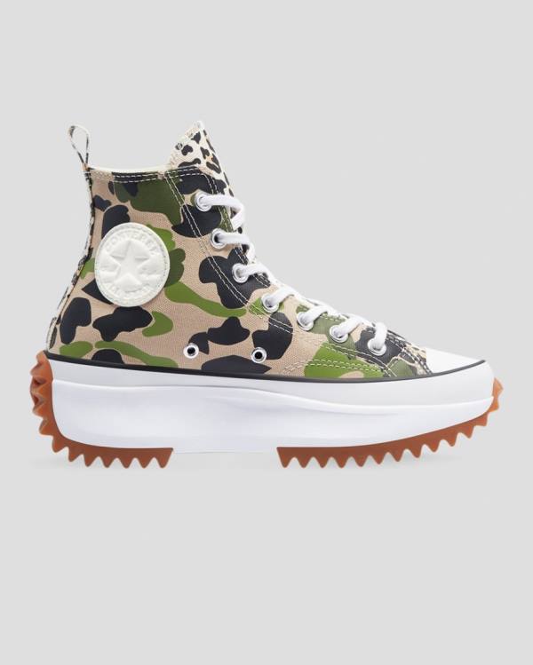 Trampki Wysokie Converse Run Star Hike Wild Archive Camo | CV-167UTG