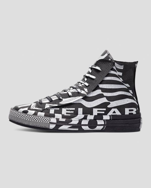 Trampki Wysokie Converse Telfar Chuck 70 Czarne | CV-604XNG